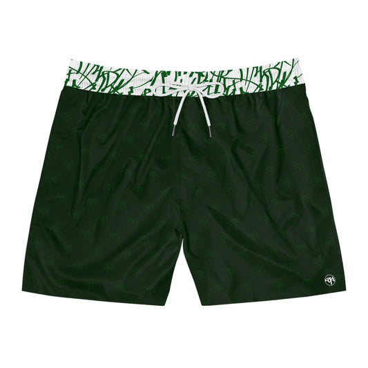 Men's Mid-Length Swim Shorts (AOP)