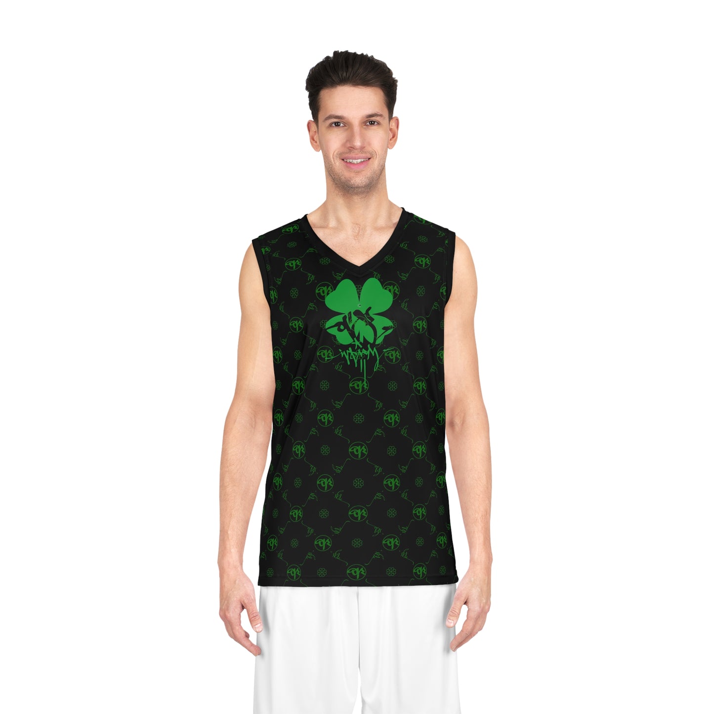 Basketball Jersey (AOP) Irish OR