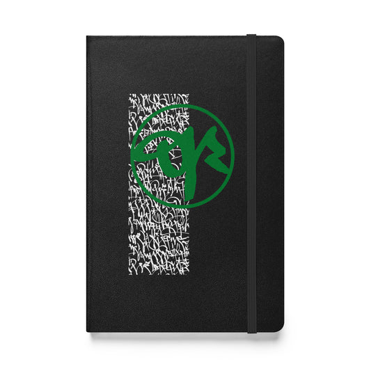 Hardcover bound notebook